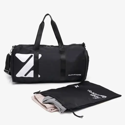 Zuzumonk Gym Bag 33L Jet Black - Thumbnail 11