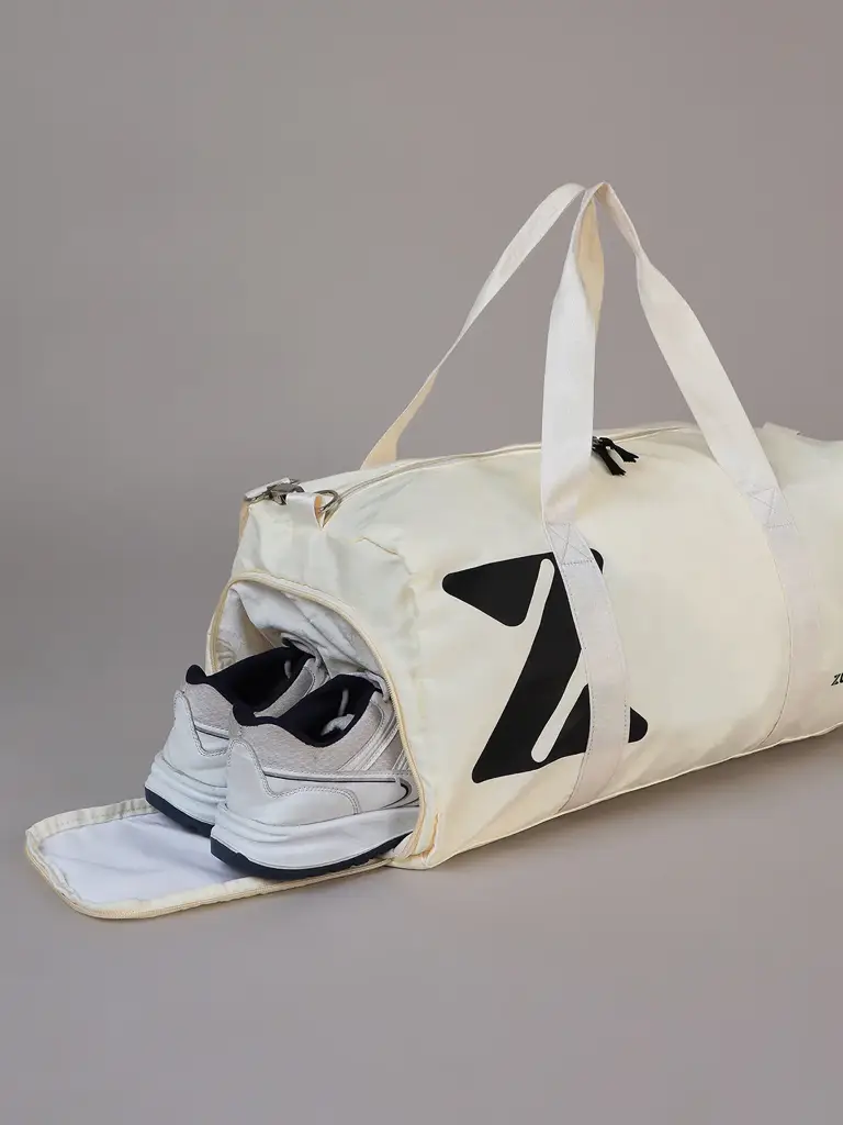 Zuzumonk Gym Bag 33L Stone Ivory - View 5
