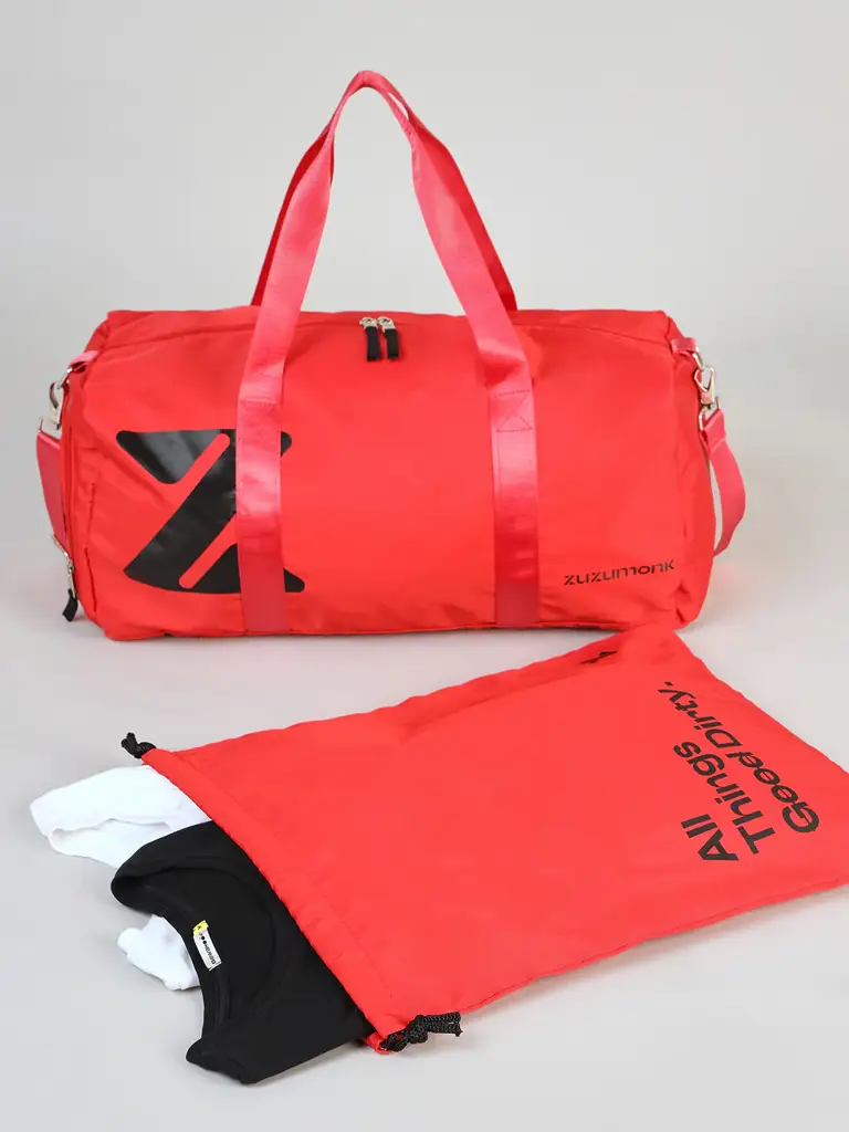 Zuzumonk Gym Bag 33L Turbo Red - View 12