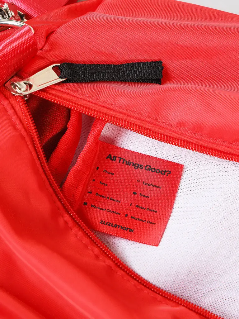 Zuzumonk Gym Bag 33L Turbo Red - View 15