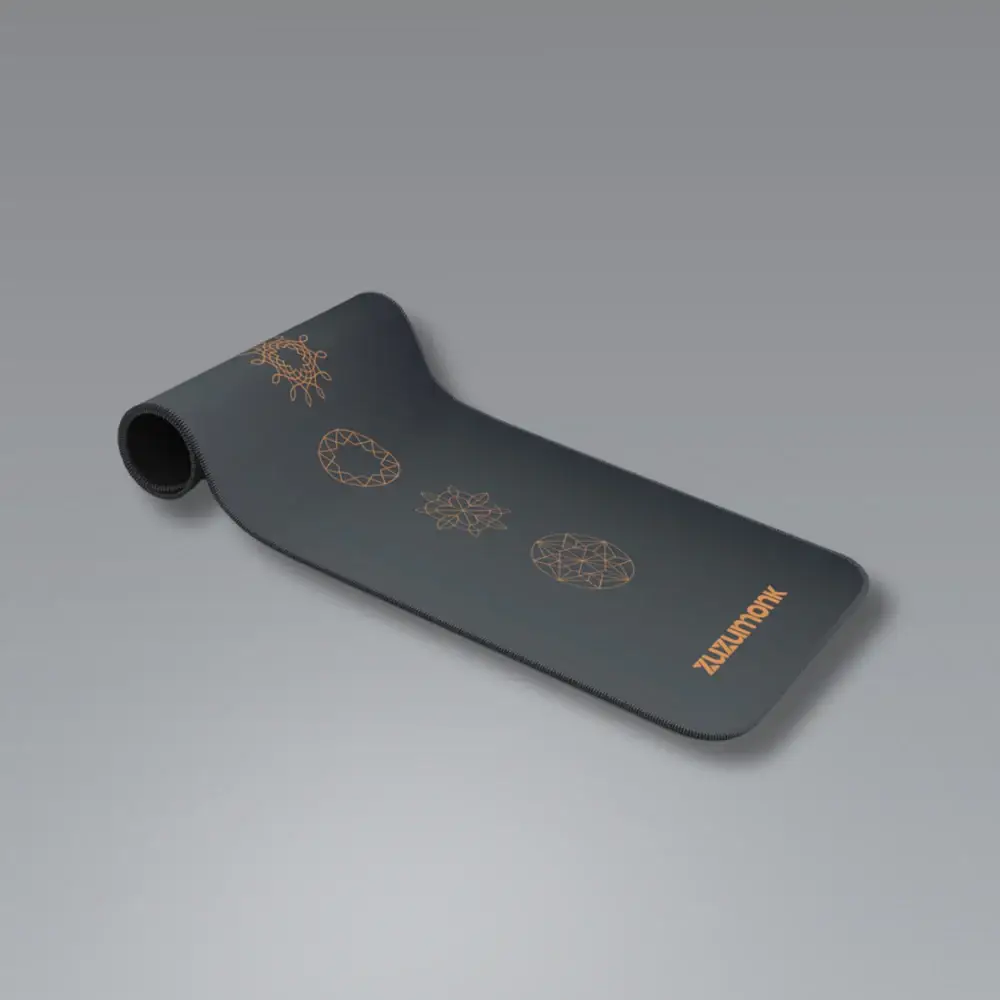 Zuzumonk Yoga Mat Ebony