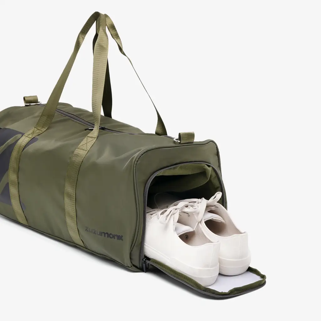 Zuzumonk Gym Bag 33L Olive Green - View 10