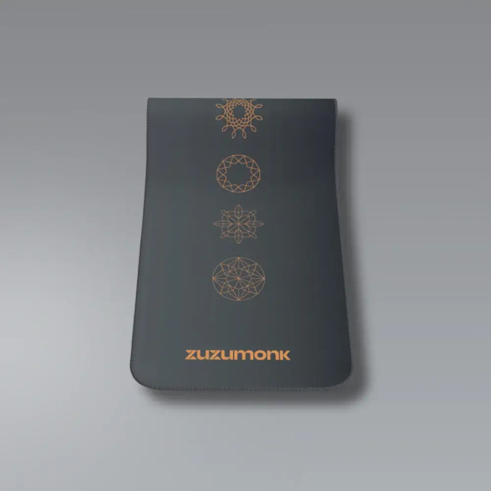 Zuzumonk Yoga Mat Ebony - View 2