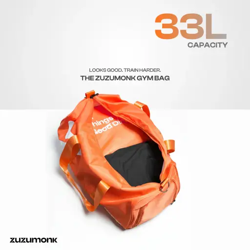 Zuzumonk Gym Bag 33L Inferno Orange - Thumbnail 6